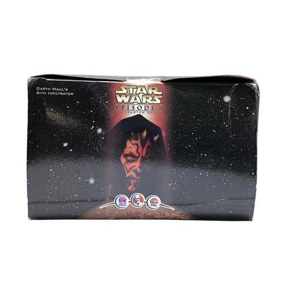 NIB 1999 Star Wars EP1 The Phantom Menace Darth Maul Sith Infiltrator Promo Toy - Picture 1 of 3